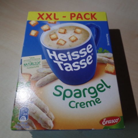 #1391: Erasco Heisse Tasse "Spargel Creme" (XXL-PACK)