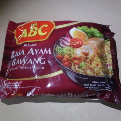 #1423: mi ABC Mi Instan "Rasa Ayam Bawang" (Onion Chicken Flavour)