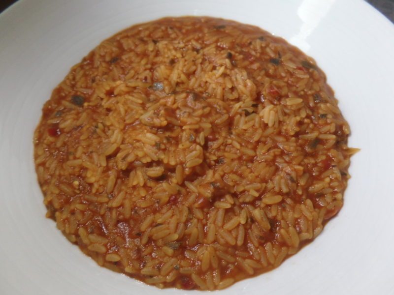 #1424: Mitakos "Reispfanne nach Griechischer Art mit Paprika und Chili"