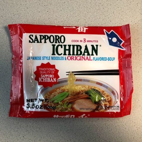 #1444: Sapporo Ichiban Japanese Style Noodles & Original Flavored-Soup