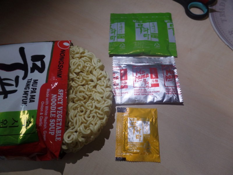 #504: Nongshim "Mu Pa Ma Tang Myun" (Spicy Vegetable Noodle Soup) (Update 2022)