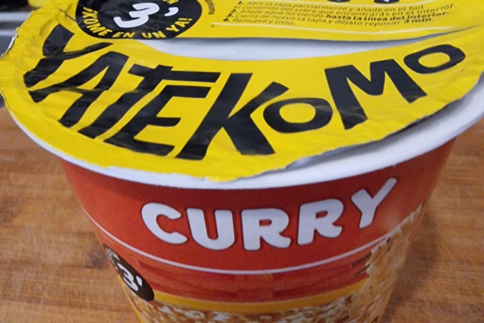 #2237: Yatekomo "Curry" Cup