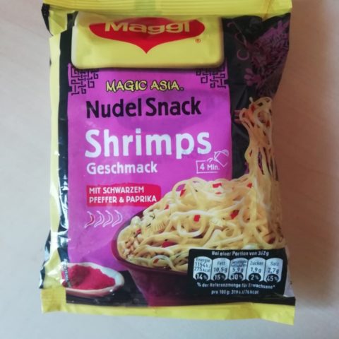 #1602: Maggi Magic Asia „Nudel Snack Shrimps Geschmack“ (2019)