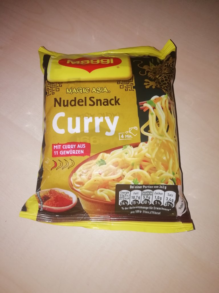 #1630: Maggi Magic Asia „Nudel Snack Curry“ (2019)