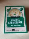 Aromico „Spargel Cremesuppe mit Croûtons“