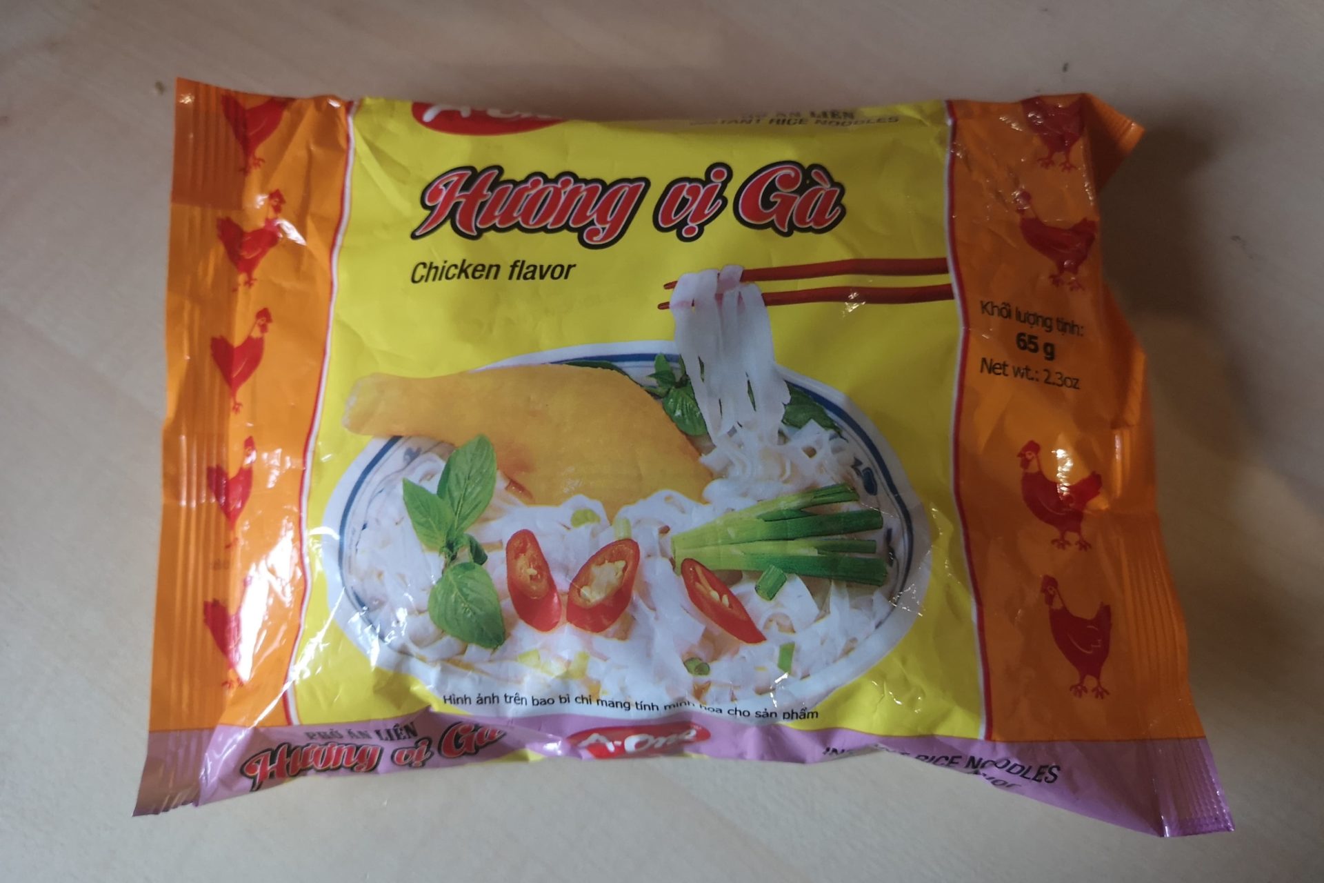 A-One "Phở Ăn Liền Hương Vị Gà"