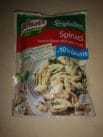 #1695: Knorr Spaghetteria „Spinaci“ (Pasta in Spinat-Käse-Sahne-Sauce) (+10% Gratis)