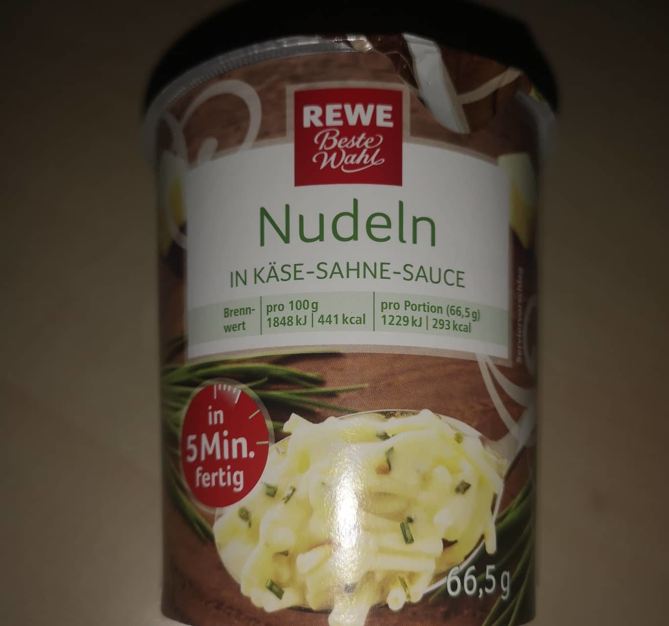 #1732: REWE Beste Wahl "Nudeln in Käse-Sahne-Sauce"