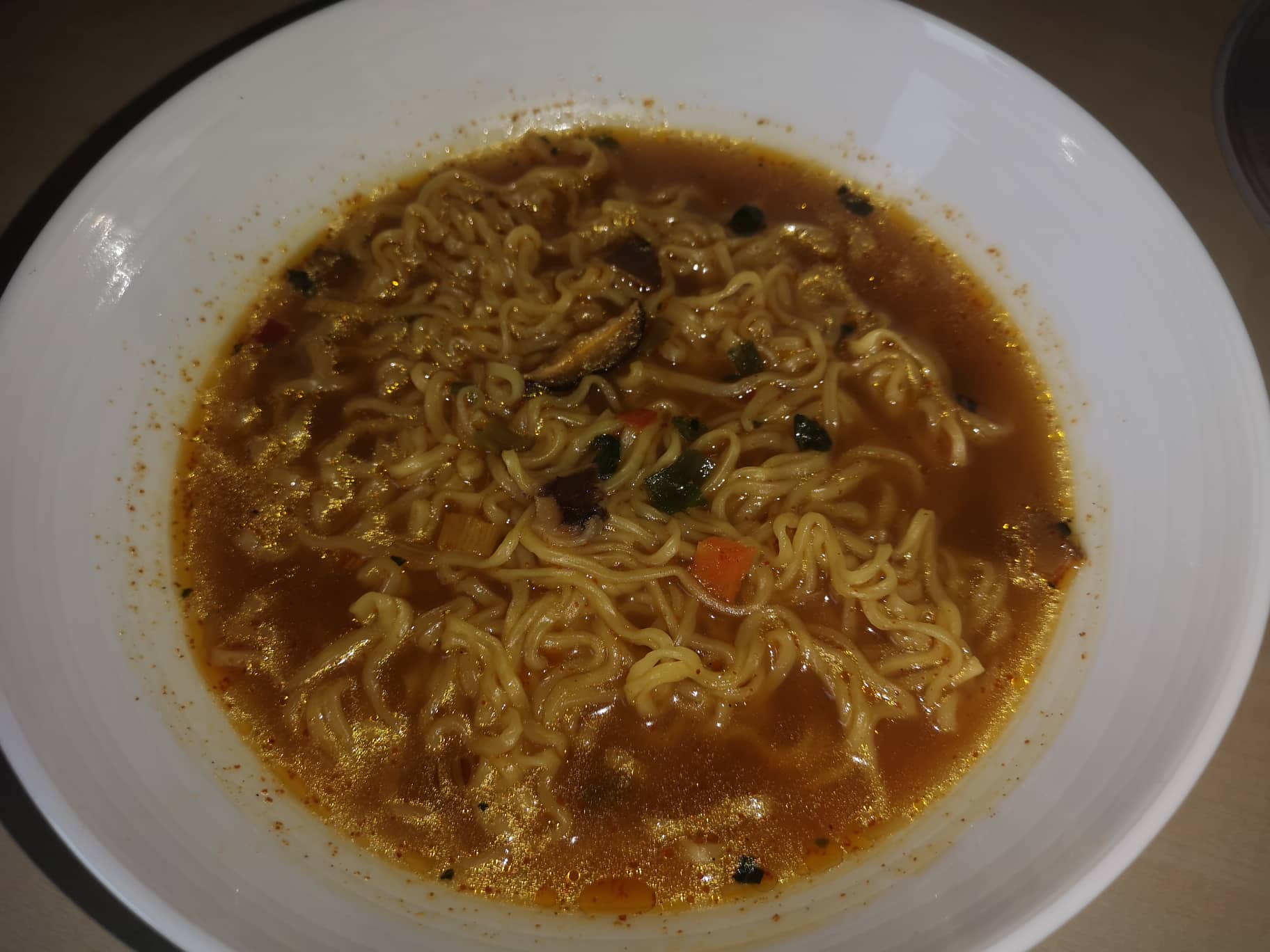 #1757: Nongshim "Non-Frying Shin Ramyun Hot & Spicy Instant Noodle" (Update 2022)