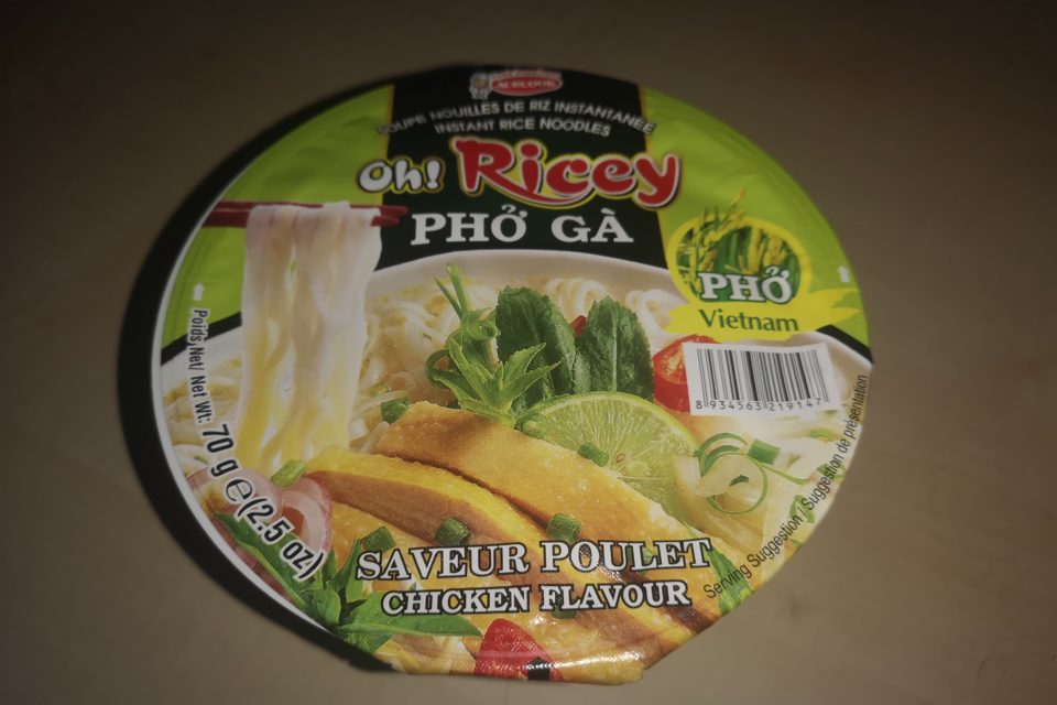 #1780: Acecook "Oh! Ricey Phở Gà" (Instant Rice Noodles Chicken Flavour) Bowl