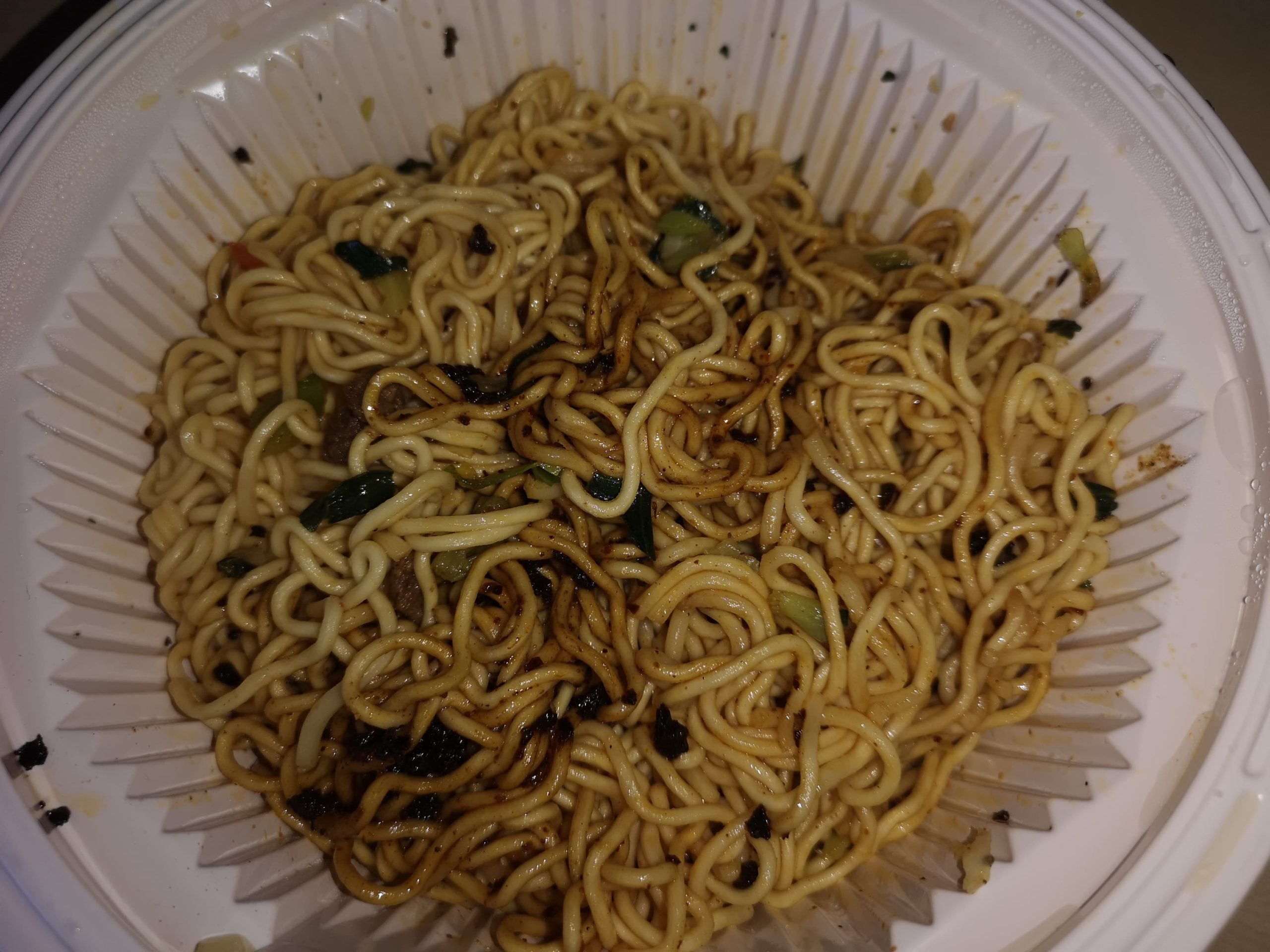 #1788: Master Kong "Marinade Beef Flavor Stir-Fried Instant Noodles" Bowl