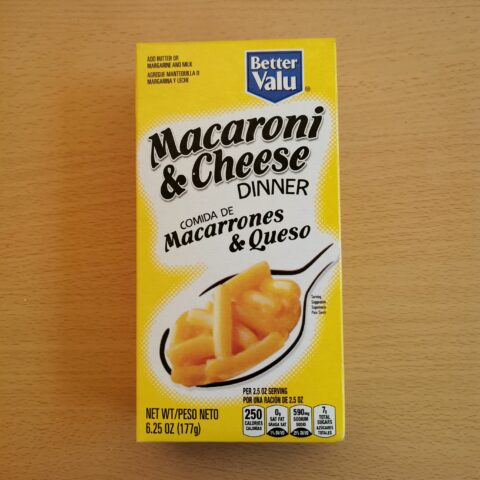 #2441: Better Valu "Macaroni & Cheese Dinner"