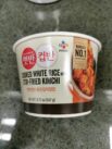 CJ Foods Hetbahn Cupbahn Cooked White Rice with Stir-Fried Kimchi Bowl Front