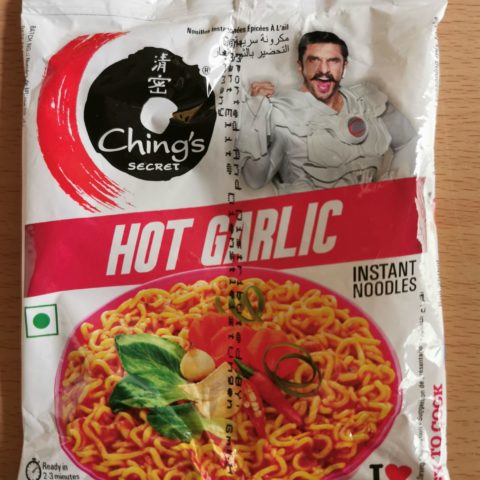 #2014: Ching's Secret "Hot Garlic Instant Noodles" (2021)