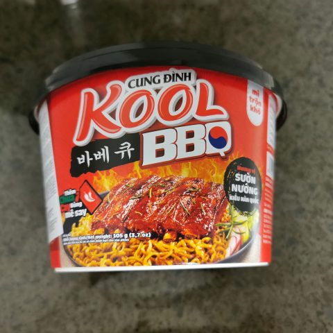 #2259: Cung Đình "Kool BBQ Hương Vị Sườn Nướng Kiểu Hàn Quốc (Korean Style Grilled Ribs Flavor)" Bowl