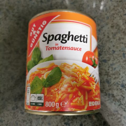 #2279: Gut & Günstig "Spaghetti in Tomatensauce"