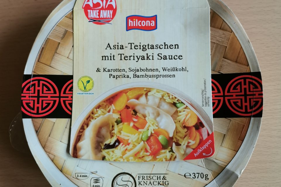 #2180: Hilcona "Asia-Teigtaschen mit Teriyaki Sauce"