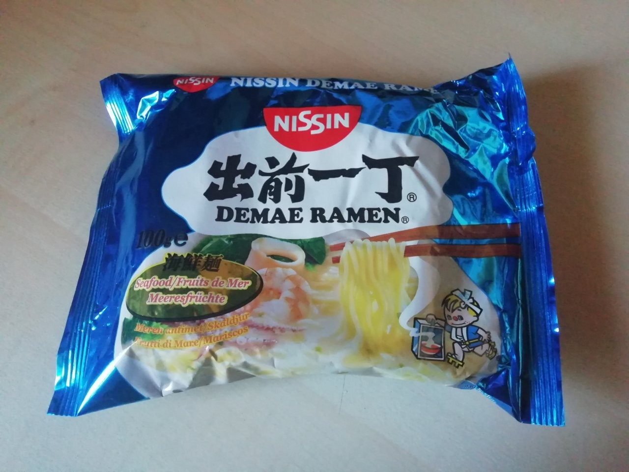 #1559: Nissin "Demae Ramen Seafood" (Meeresfrüchte)