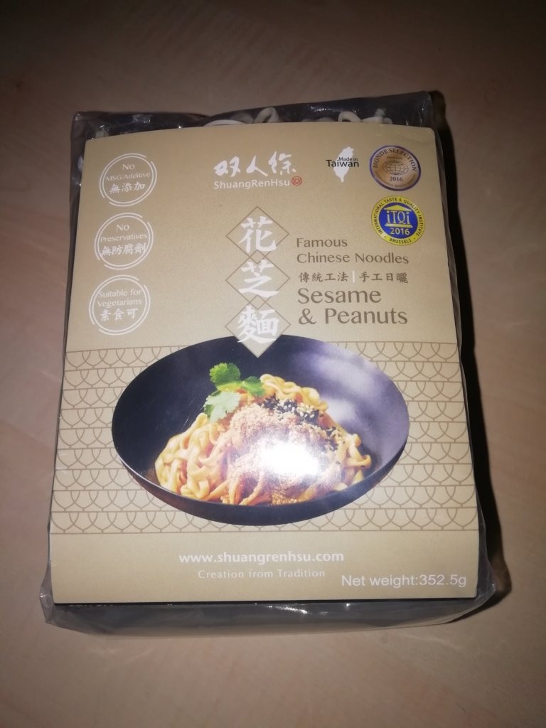 #1564: ShuangRenHsu Famous Chinese Noodles "Sesame & Peanuts"
