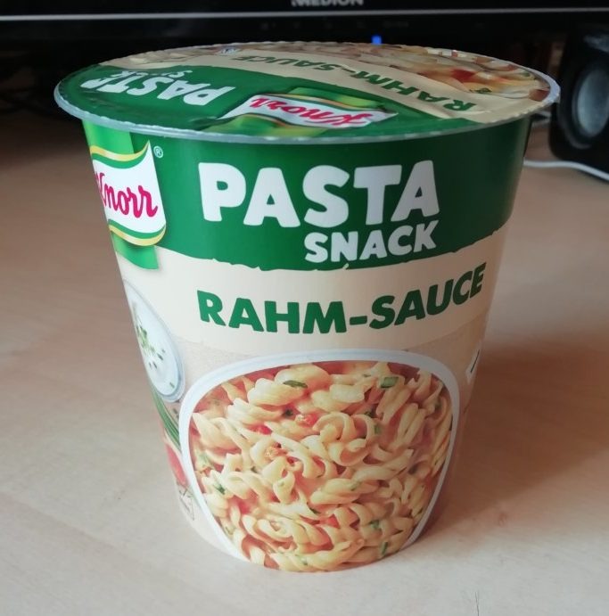 #1574: Knorr "Pasta Snack Rahm-Sauce"