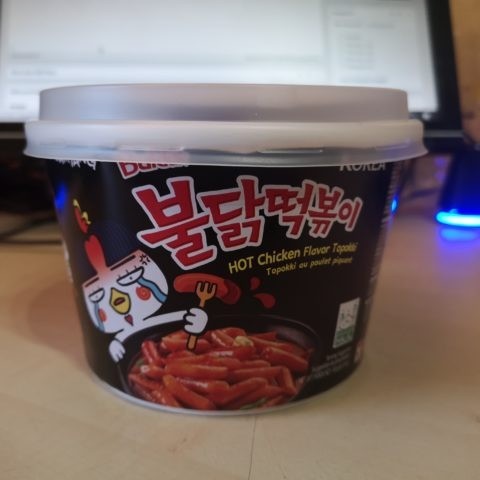 Samyang "Buldak Hot Chicken Flavor Topokki" Bowl