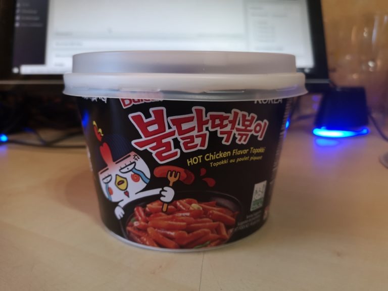 Samyang "Buldak Hot Chicken Flavor Topokki" Bowl