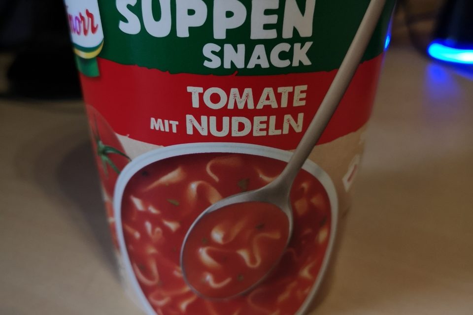 #1854: Knorr Suppen Snack "Tomate mit Nudeln"