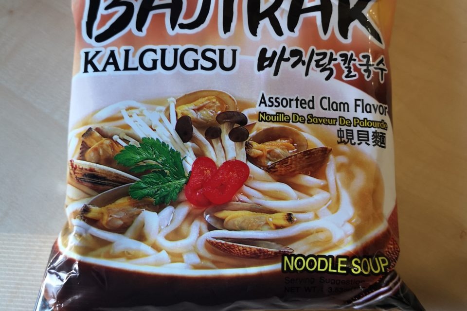 #1858: Samyang "Bajirak Kalgugsu" Assorted Clam Flavor