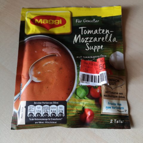 #1879: Maggi "Tomaten-Mozzarella Suppe"