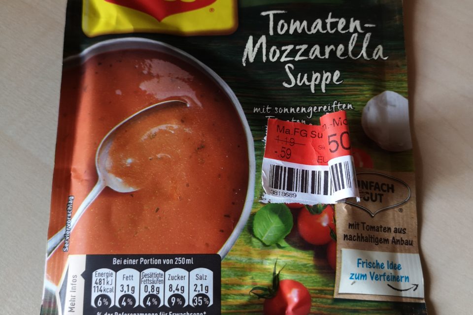 #1879: Maggi "Tomaten-Mozzarella Suppe"