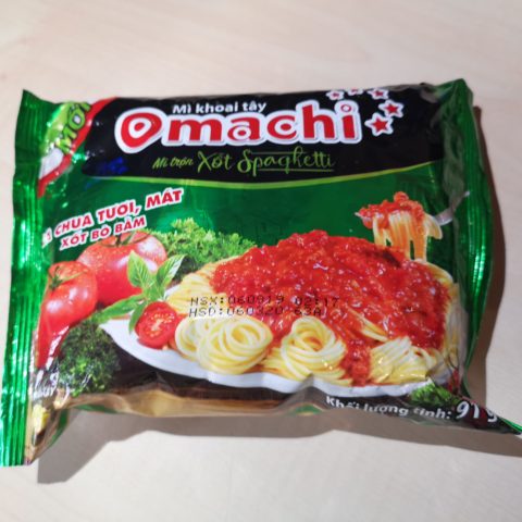 #1933: Omachi "Mì Trộn Xốt Spaghetti"