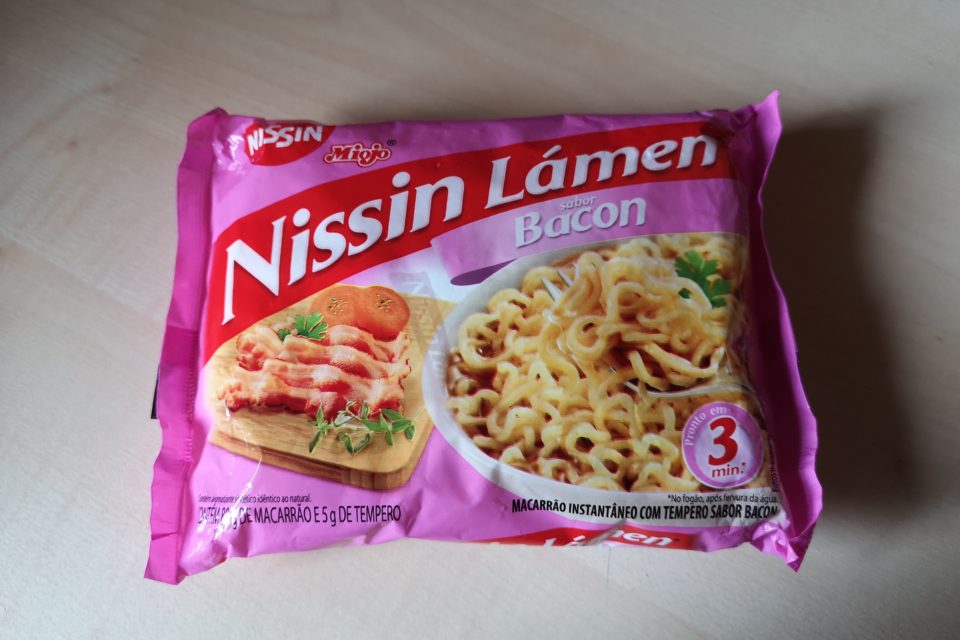 #1934: Nissin Miojo "Nissin Lámen sabor Bacon"