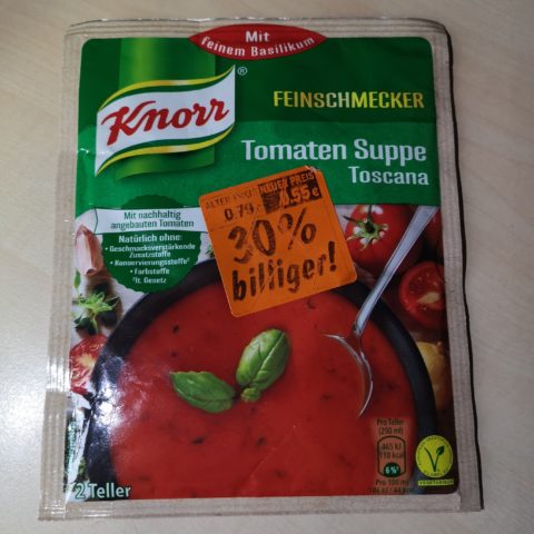 #1972: Knorr Feinschmecker "Tomaten Suppe Toscana"
