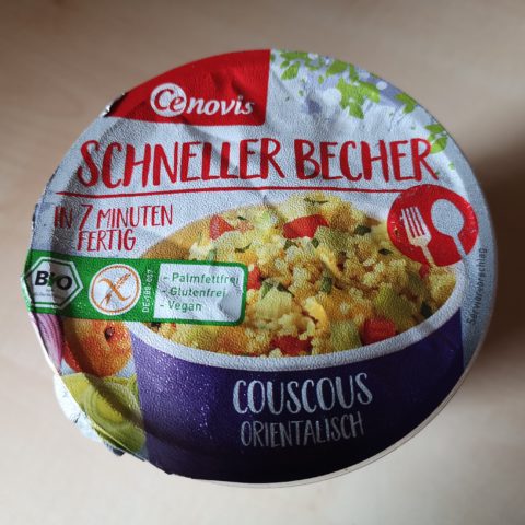 #1990: Cenovis Schneller Becher "Couscous Orientalisch"