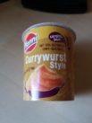 Pfanni Kartoffel Snack mit dem bekannten Chips-Geschmack „Currywurst Style“