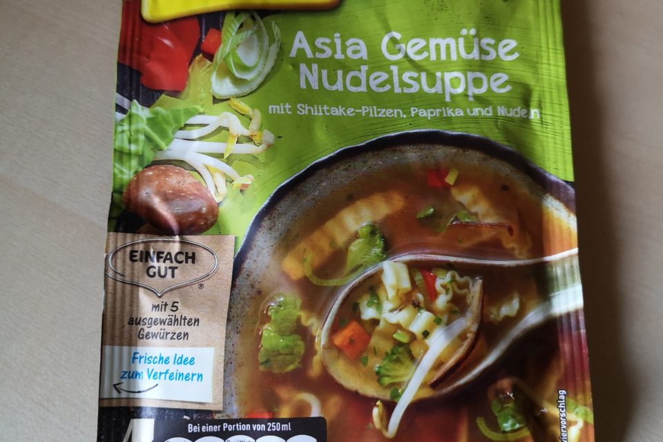#2020: Maggi "Asia Gemüse Nudelsuppe"