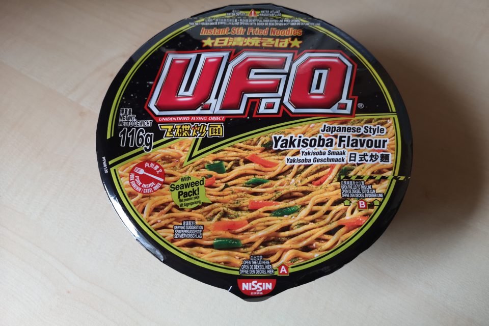 #2042: Nissin U.F.O. "Japanese Style Yakisoba Flavour Instant Stir Fried Noodles"