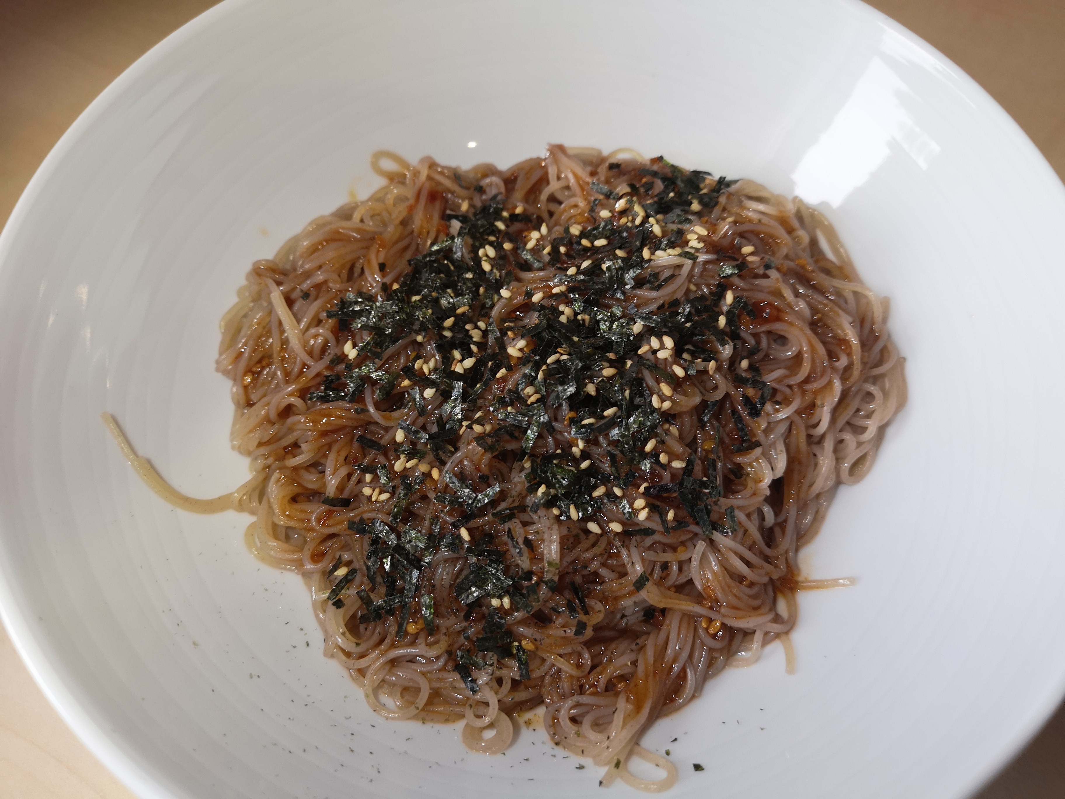 #2044: Yissine "Bibim Naengmyeon" (Oriental Style Noodle with Soup Base)