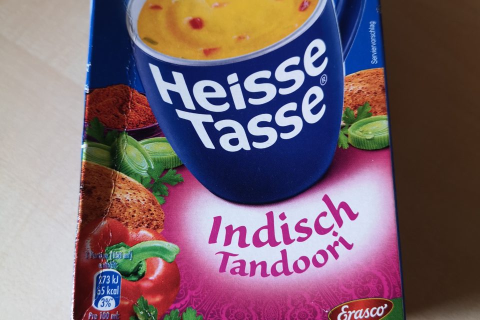 #841: Erasco Heisse Tasse "Indisch Tandoori" (Update 2021)