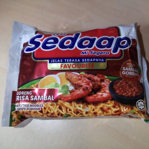 #2168: Wingsfood "Mi Sedaap Favourite Mi Goreng Perisa Sambal" (Instant Fried Noodles Hot & Spicy Flavour)