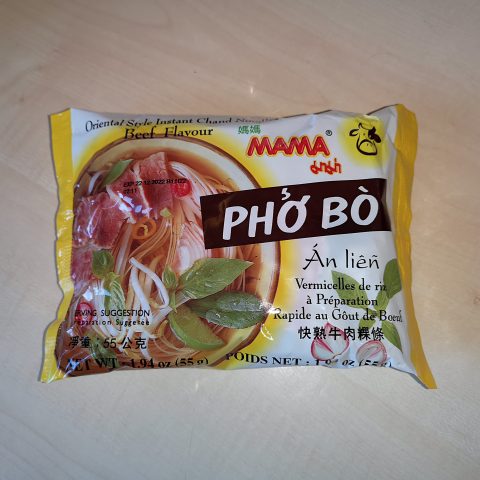 #795: Mama "Phở Bò Án liêñ" Oriental Style Instant Chand Noodles Beef Flavour (Update 2022)