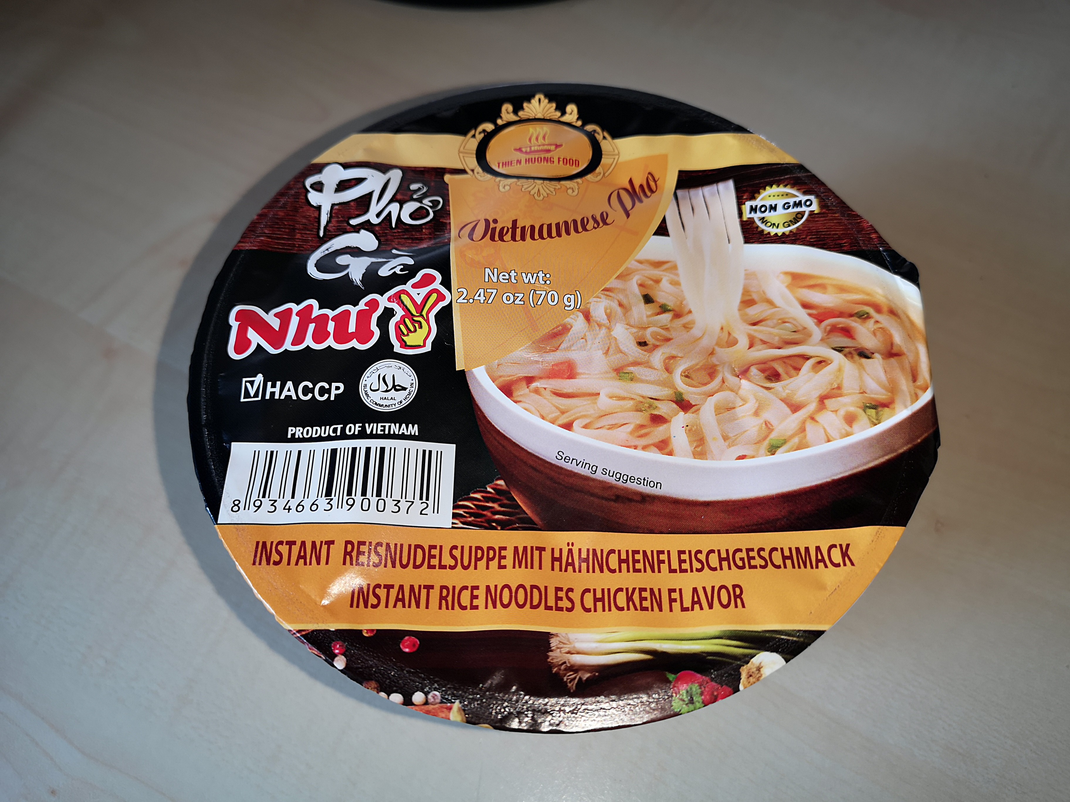 #1939: Vi Huong "Phở Gà Instant Rice Noodles Chicken Flavor" (Update 2022)