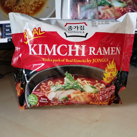 #1711: Jongga "Real Kimchi Ramen Hot & Spicy" (Update 2022)
