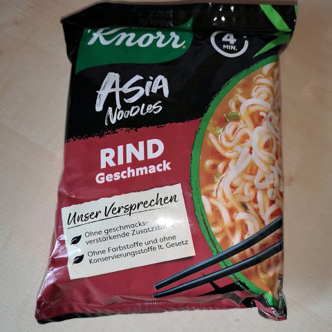 #1275: Knorr "Asia Noodles Rind Geschmack" (Update 2022)