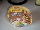 Maggi 5 Minuten Terrine „Linsentopf mit Kartoffeln“ (Update 2022)