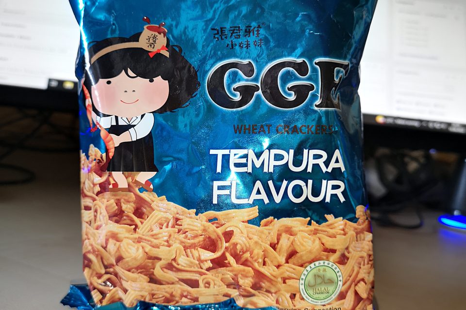 #2291: Wei Lih "GGE Wheat Crackers Tempura Flavour"