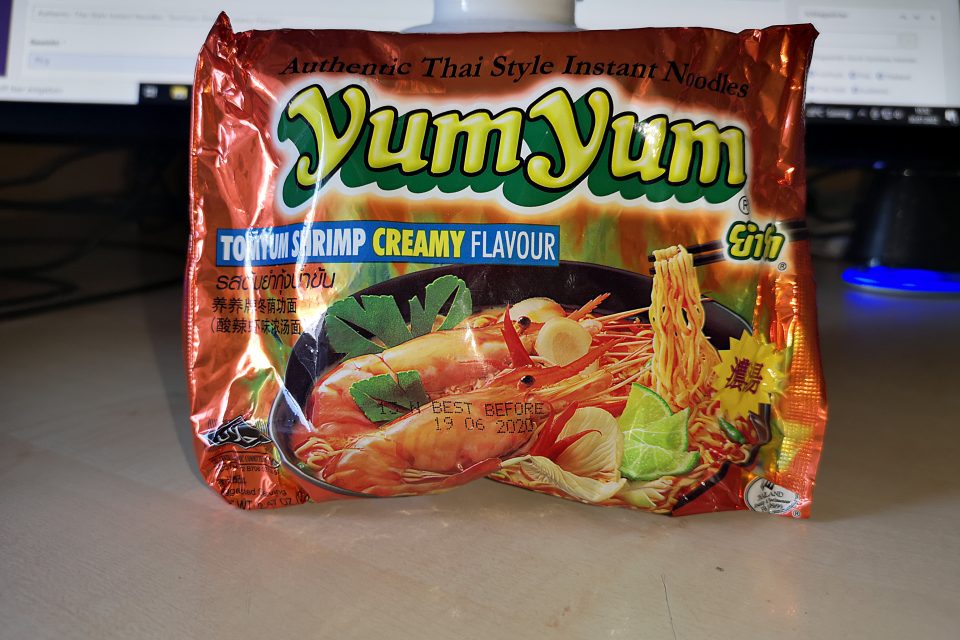 #2310: YumYum Authentic Thai Style Instant Noodles "TomYum Shrimp Creamy Flavour"