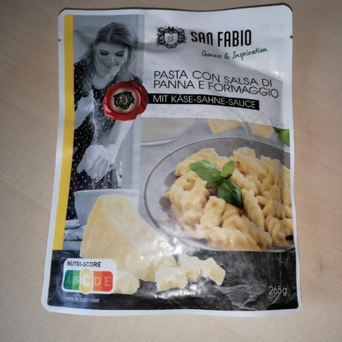 #2319: San Fabio "Pasta con Salsa di Panna e Formaggio" (Nudeln mit Käse-Sahne-Sauce)