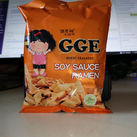 #2384: Wei Lih "GGE Wheat Crackers Soy Sauce Ramen"