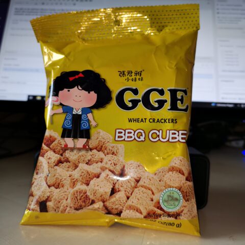 #2388: Wei Lih "GGE Wheat Crackers BBQ Cube"